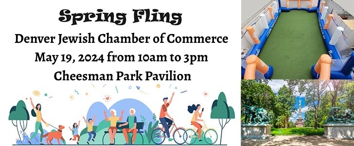 Don't Miss the Denver Jewish Chamber of Commerce Spring Fling!