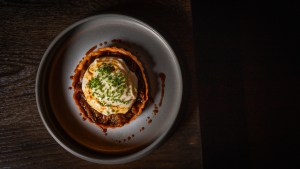 french onion tartlett