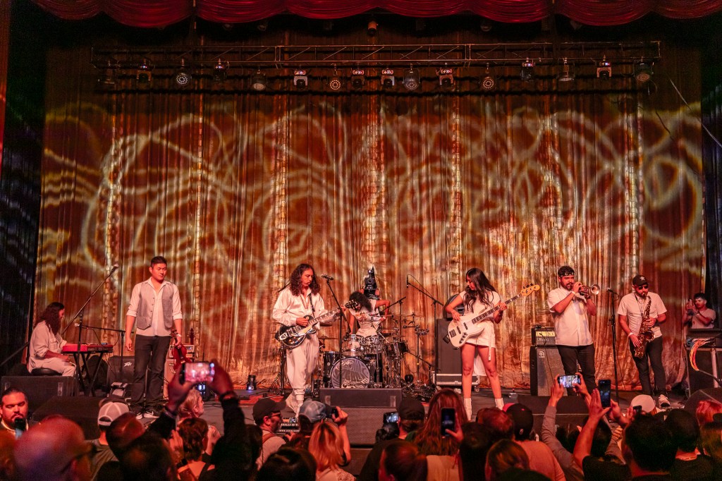 Los Mocochetes performed at the grand-opening of the Federal Theatre on Friday, September 19, 2025.