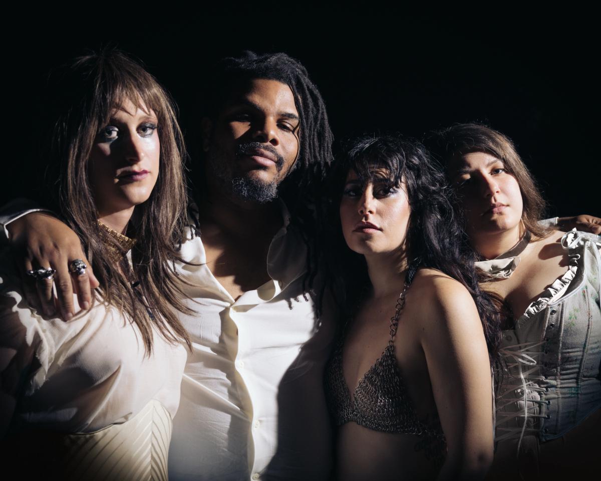 members of the band Mannequin Pussy