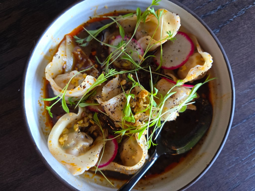 chili wontons