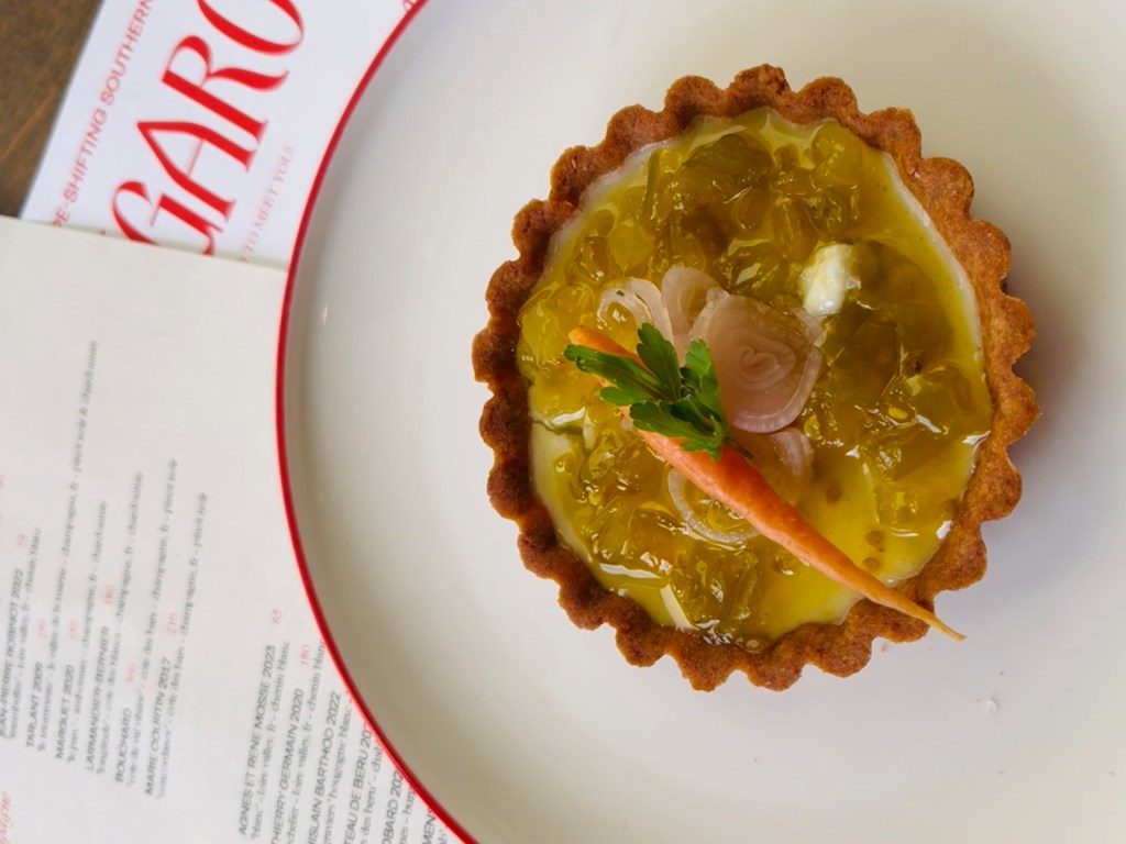 blue cheese tart