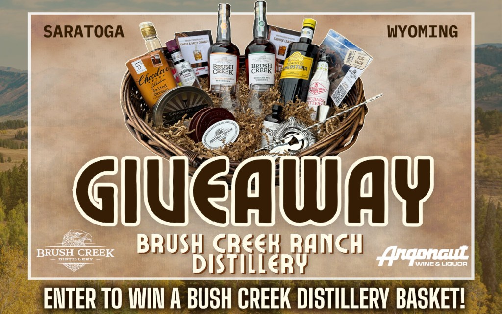 Enter to Win the Brush Creek Ranch Bourbon Basket from Argonaut Wine & Liquor!