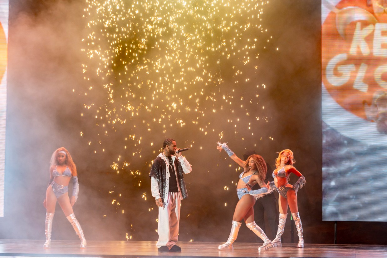 Memphis, Tennessee, rapper Key Glock performed live at Red Rocks for his headlining Glock on the Rocks.