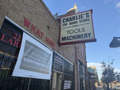Charlie's Second Hand Tools to Close Shop Downtown