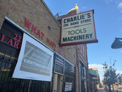 Charlie's Second Hand Tools to Close Shop Downtown