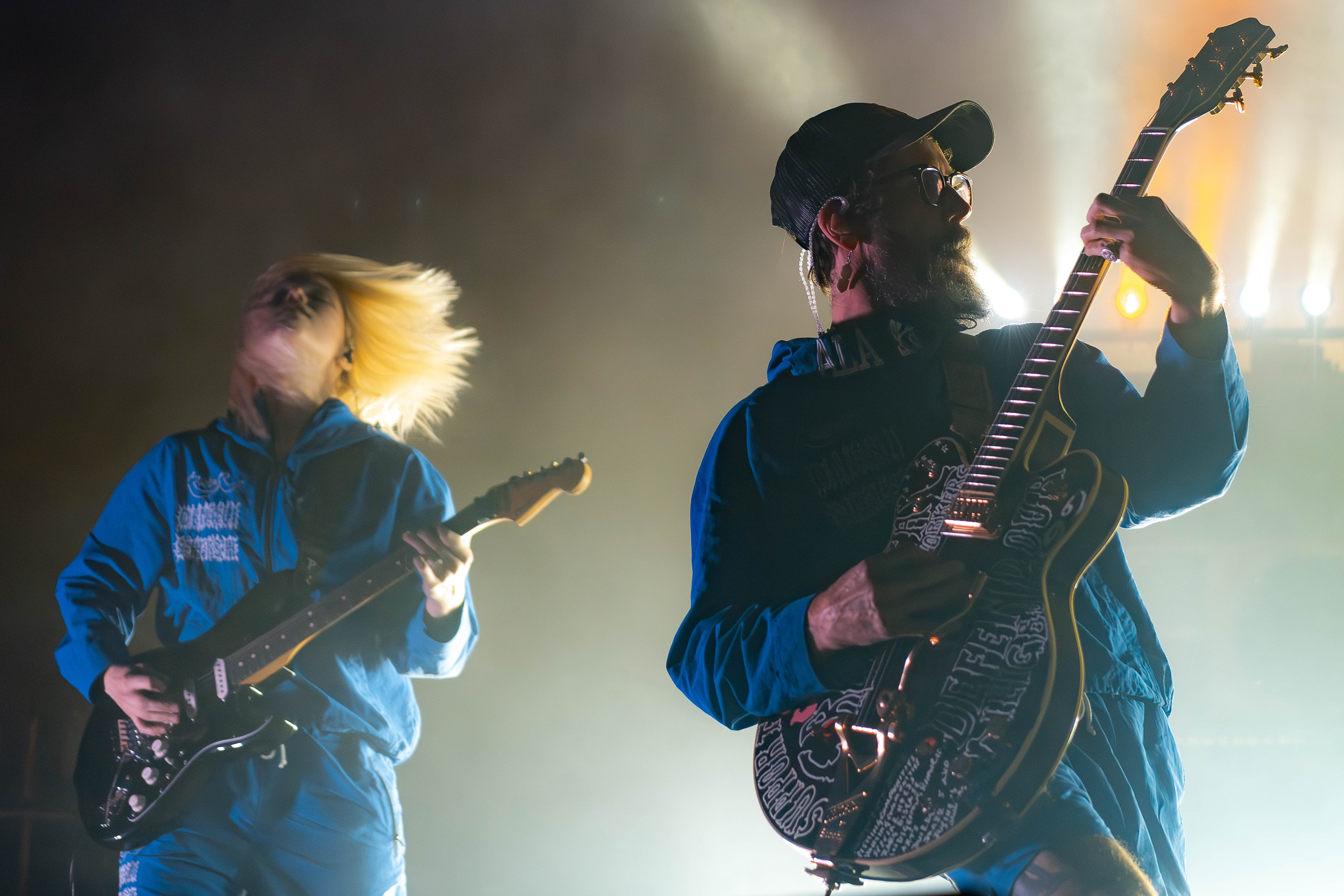 Portugal. The Man performing in Denver