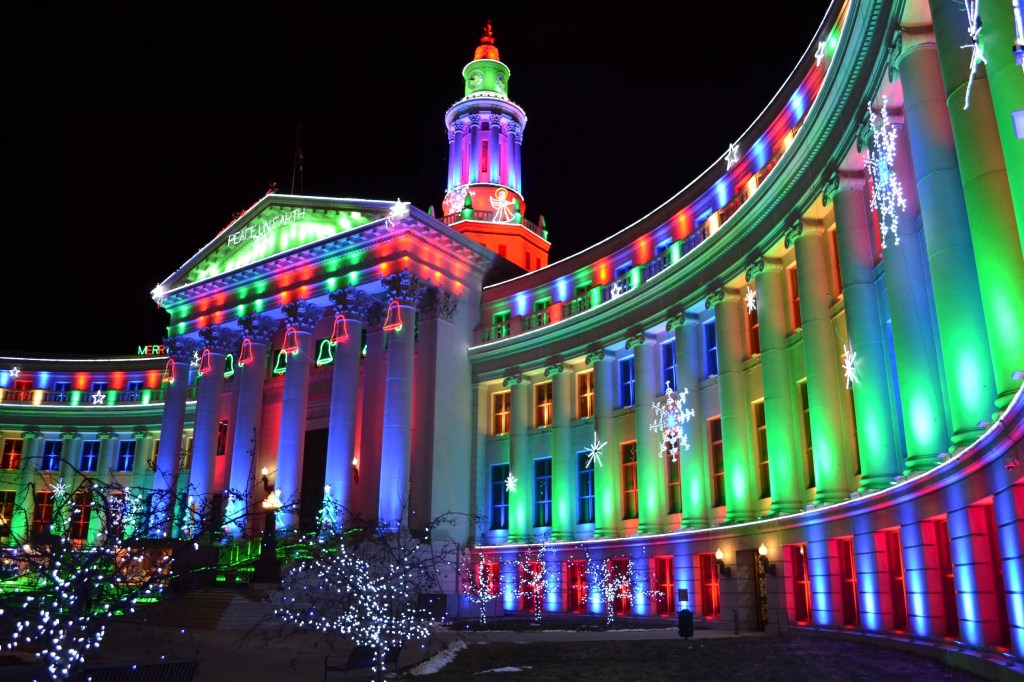 christmas lights in denver
