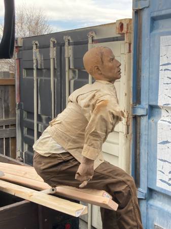 A John Travolta mannequin