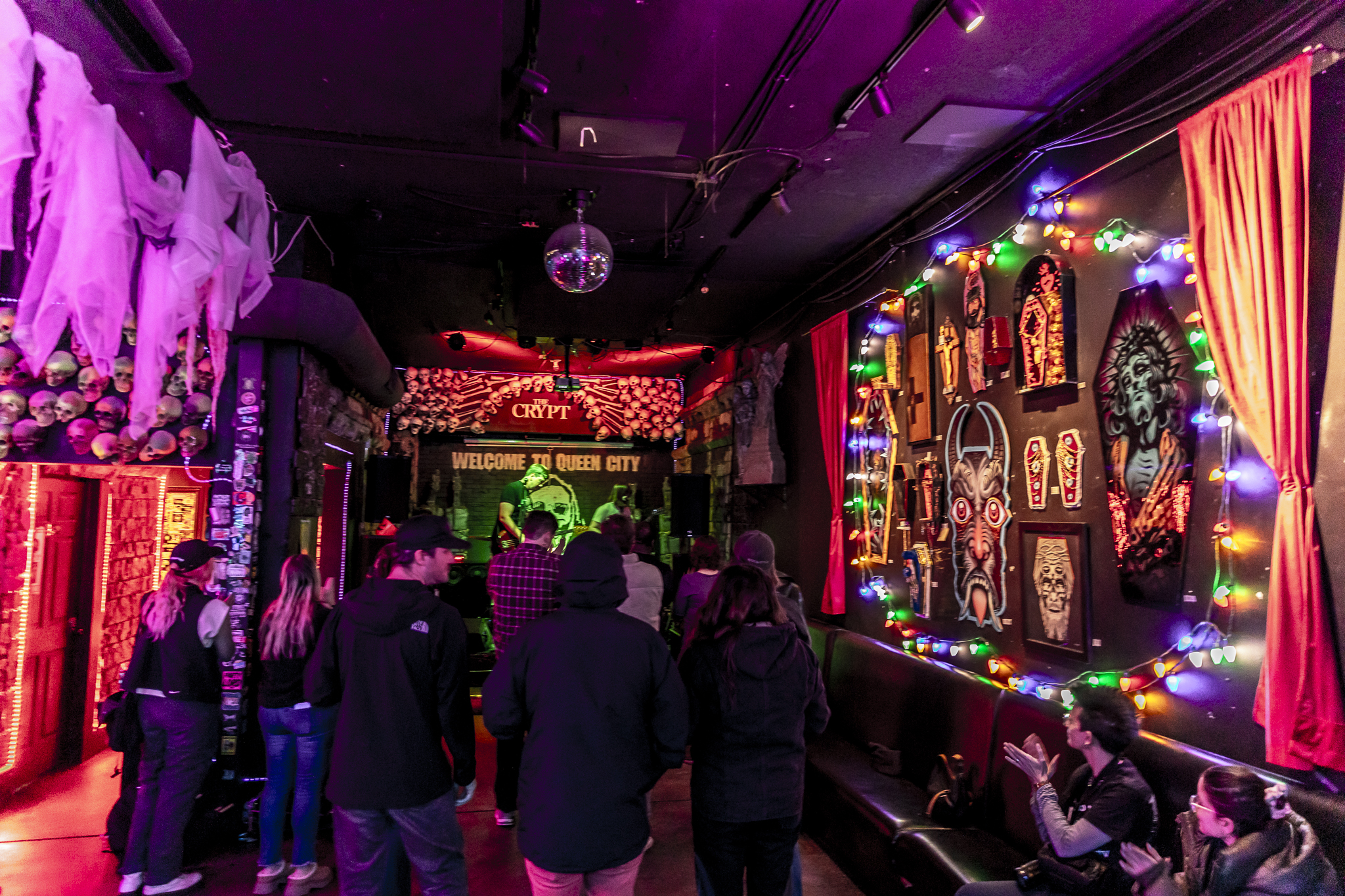 Westword members enjoying Broken Record live at The Crypt on December 29.