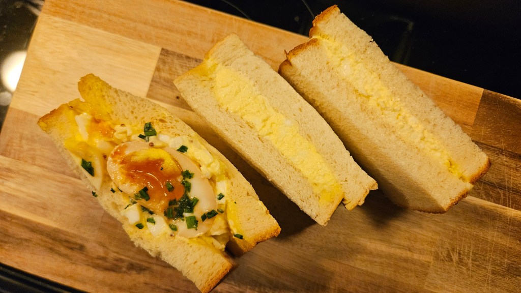Three Egg Salad Sandos