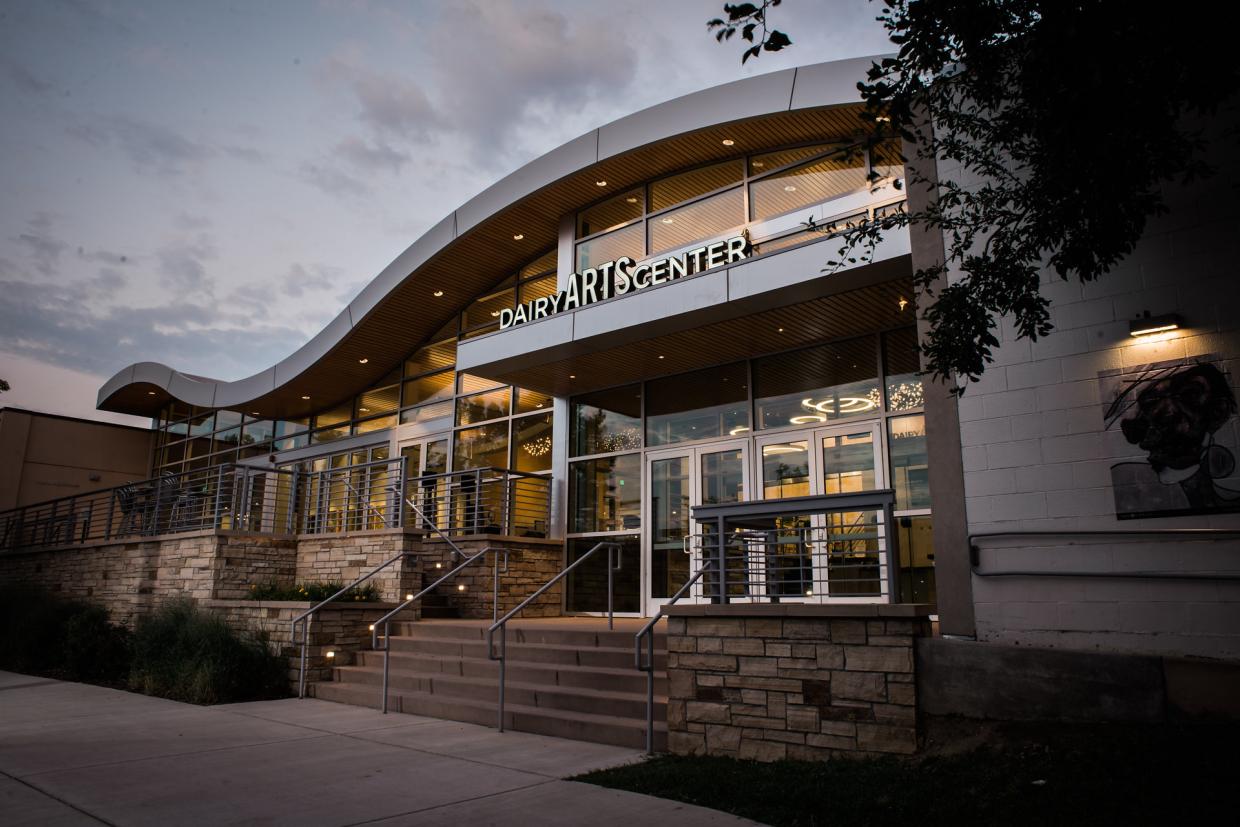 Exterior of the Dairy Arts Center
