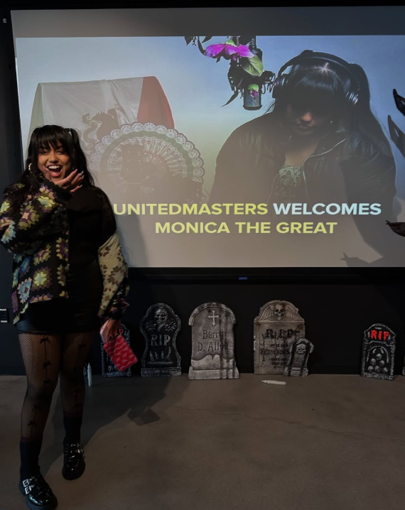 Monica the great at UnitedMasters