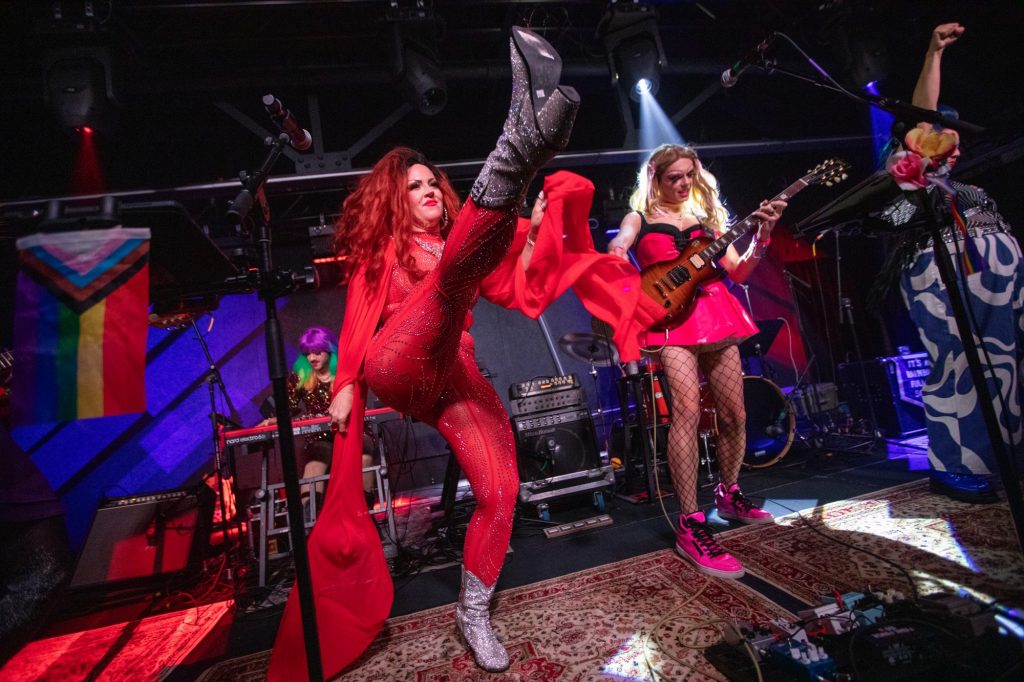 Bertha: Grateful Drag performing