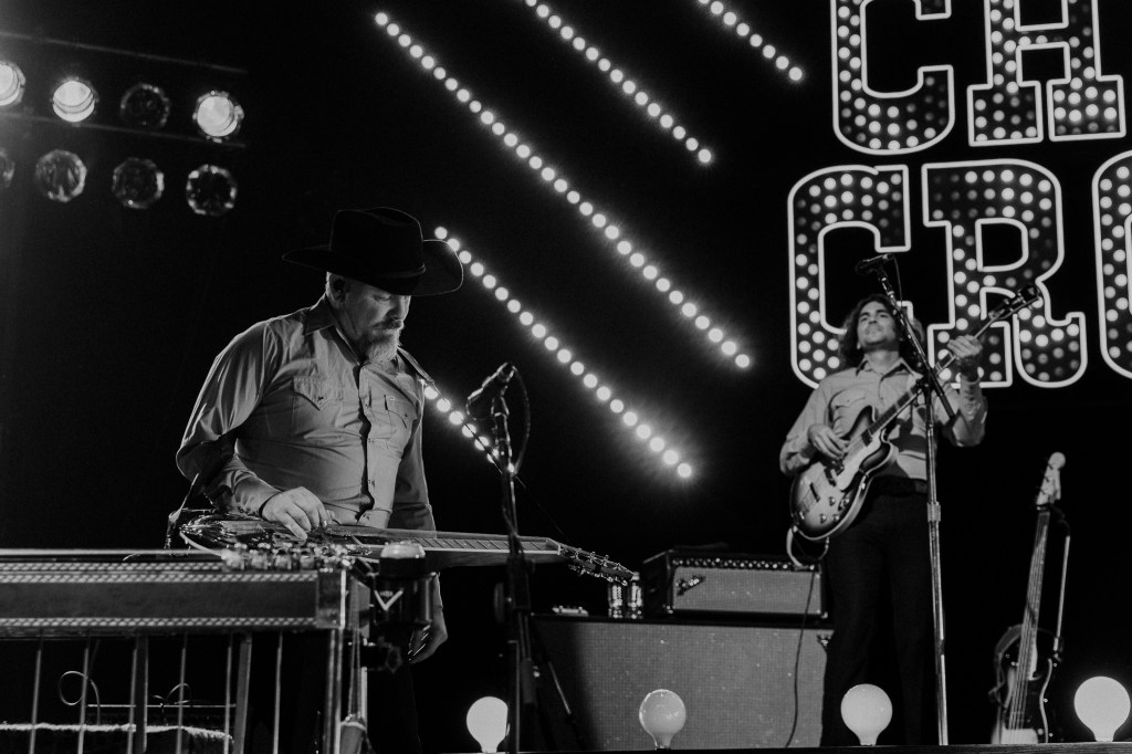 Charley Crockett performing live at the Mission Ballroom on January 9.