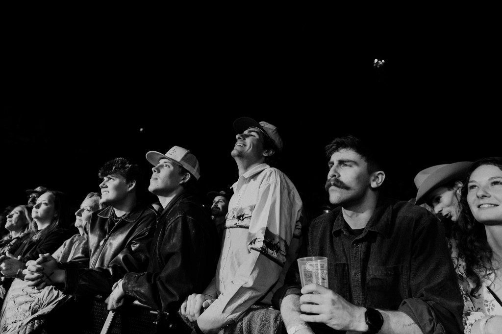 Concertgoers during Charley Crockett at the Mission Ballroom on January 9.