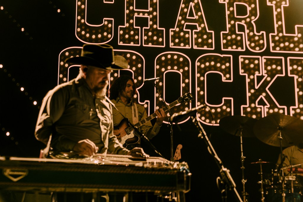 Charley Crockett performing live at the Mission Ballroom on January 9.