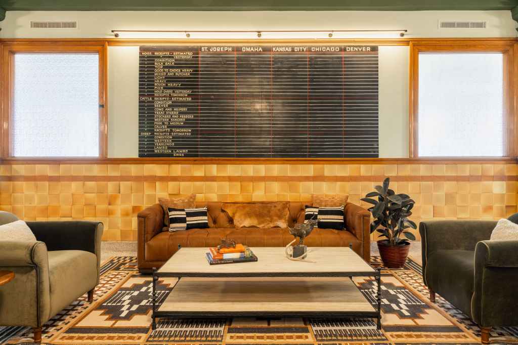 the old board at The Exchange