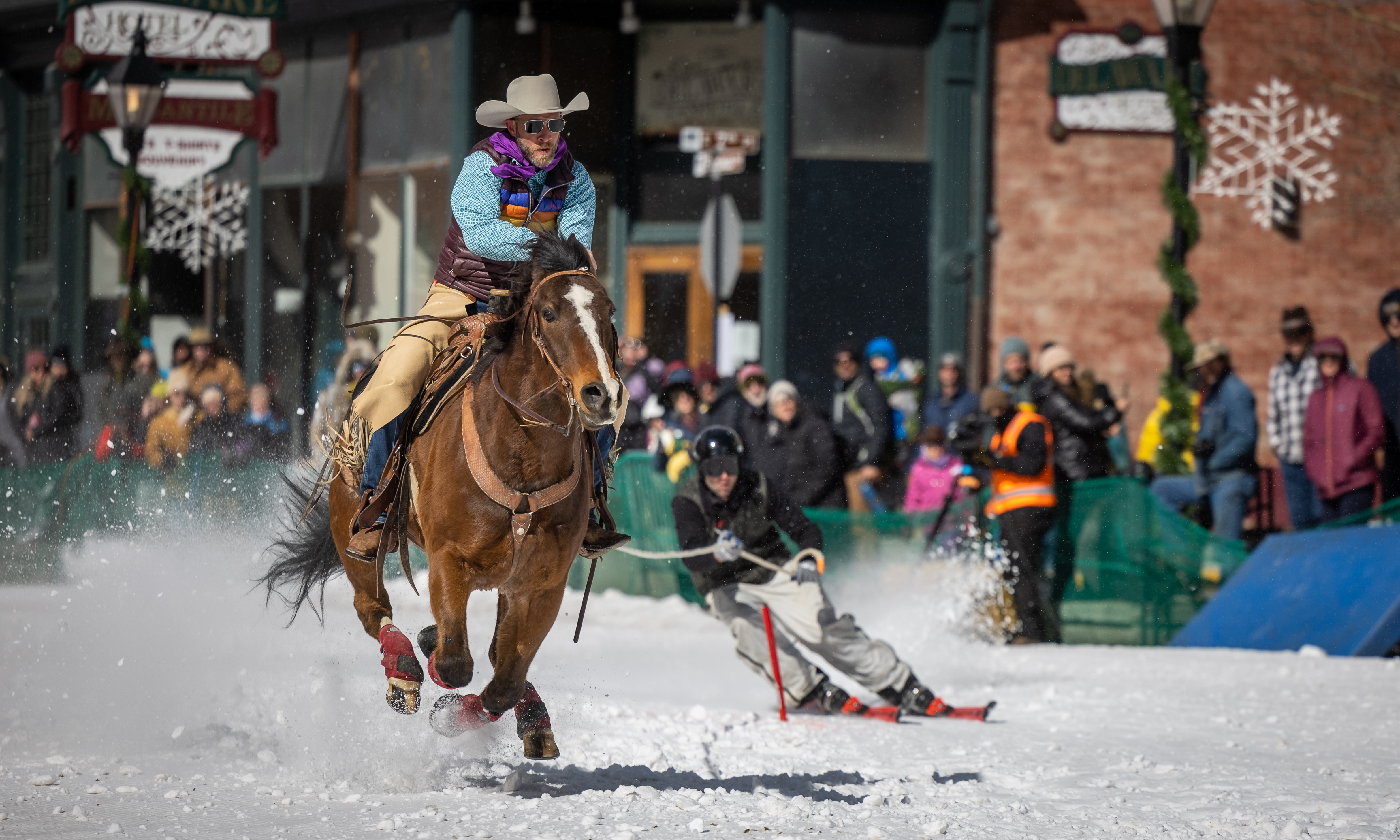 Where to Watch and Try Skijoring Around Denver This Winter