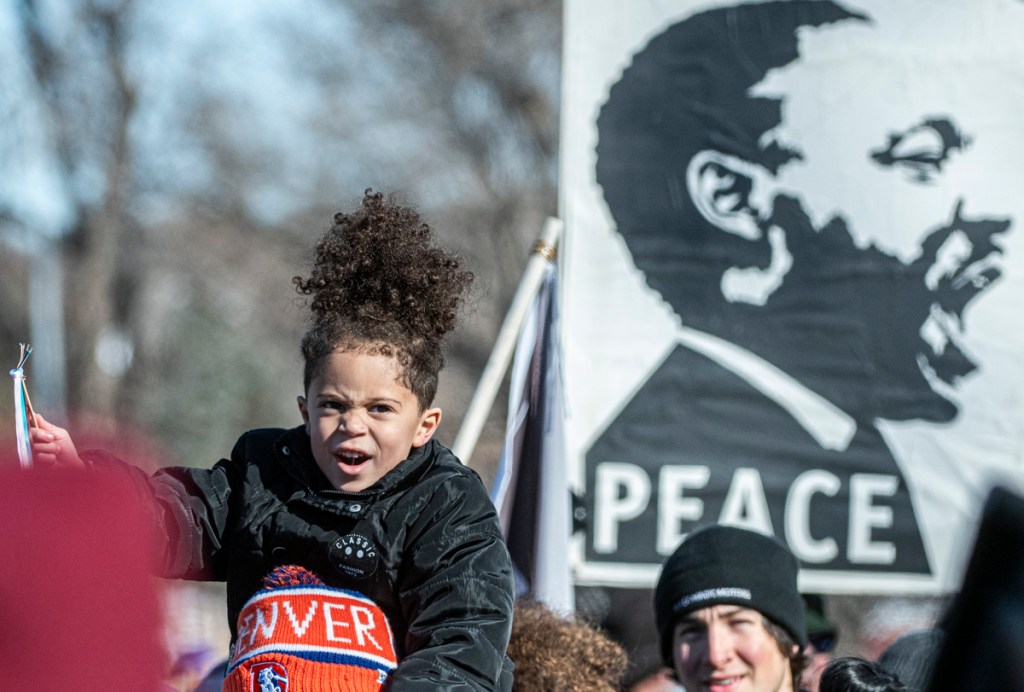 Sun Comes Out for Denver's Martin Luther King Jr. Marade