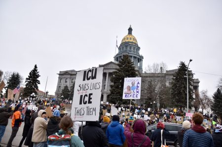 Protesters at State Capitol Decry Pretti Killing