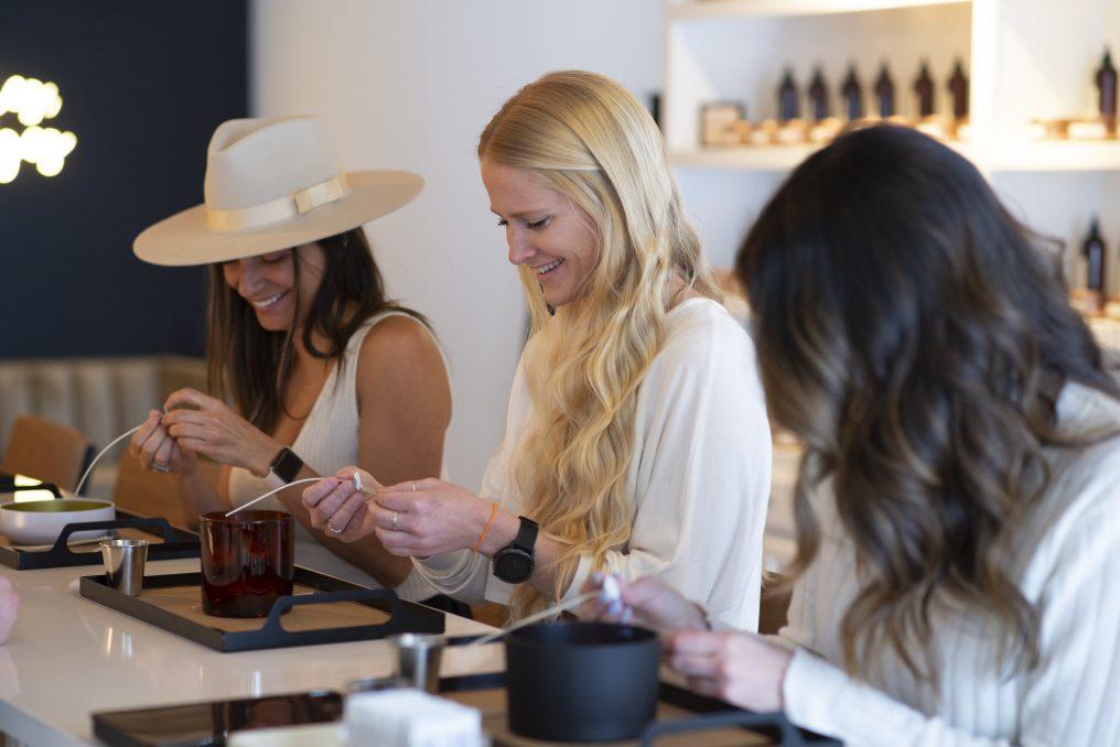 The Weathered Wick is a custom candle studio in LoHi. (Courtesy of Erika Strassberg)
