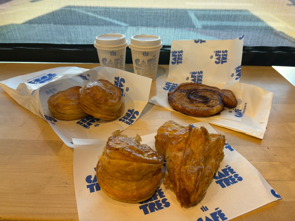 Pastelitos at Cafe Tres