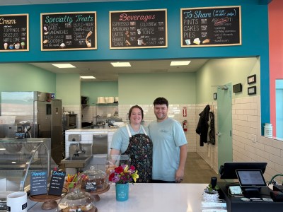 Longtime Hosptiality Pros Open Aurora Small Batch Ice Cream Shop