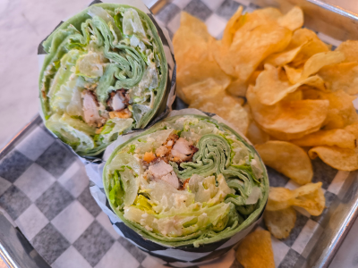 Denver Diners Dish on Chicken Caesar Wraps