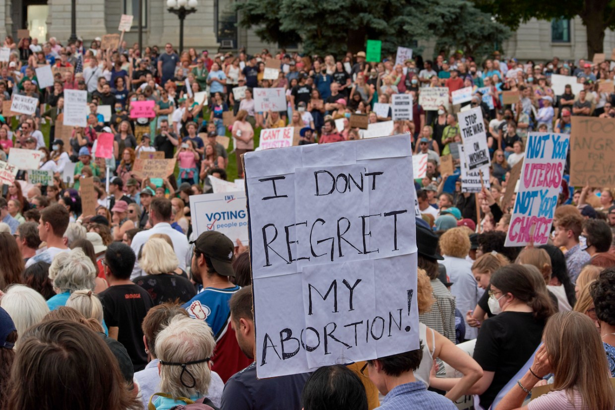 pro-abortion protesters in denver