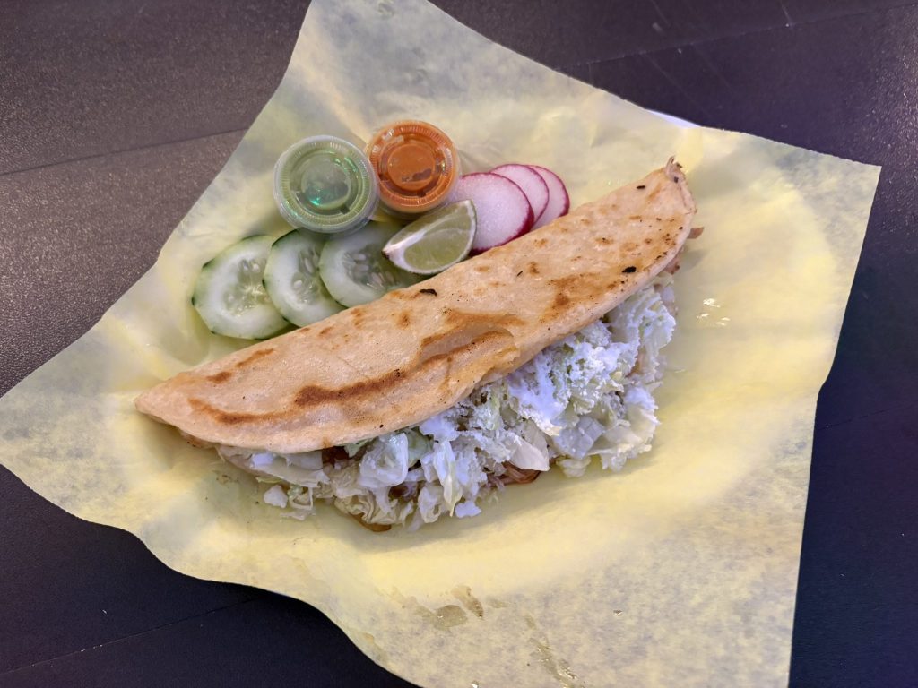 Quesedilla de Maiz from Tacos Guerrero in La Plaza