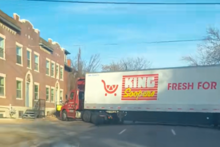 Video: Semi-Truck Hits Denver Apartment Building