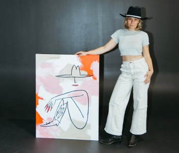 "Lazy Cowgirl" Artist Celebrates Opening of Petite Gallery in RiNo