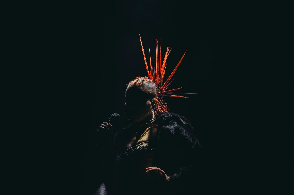 FKA Twigs at the Fillmore Auditorium in Denver, Colorado, on Monday, March 30.