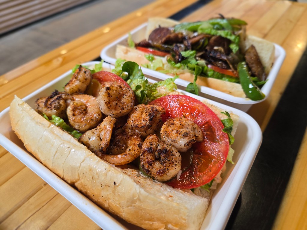 shrimp po'boy