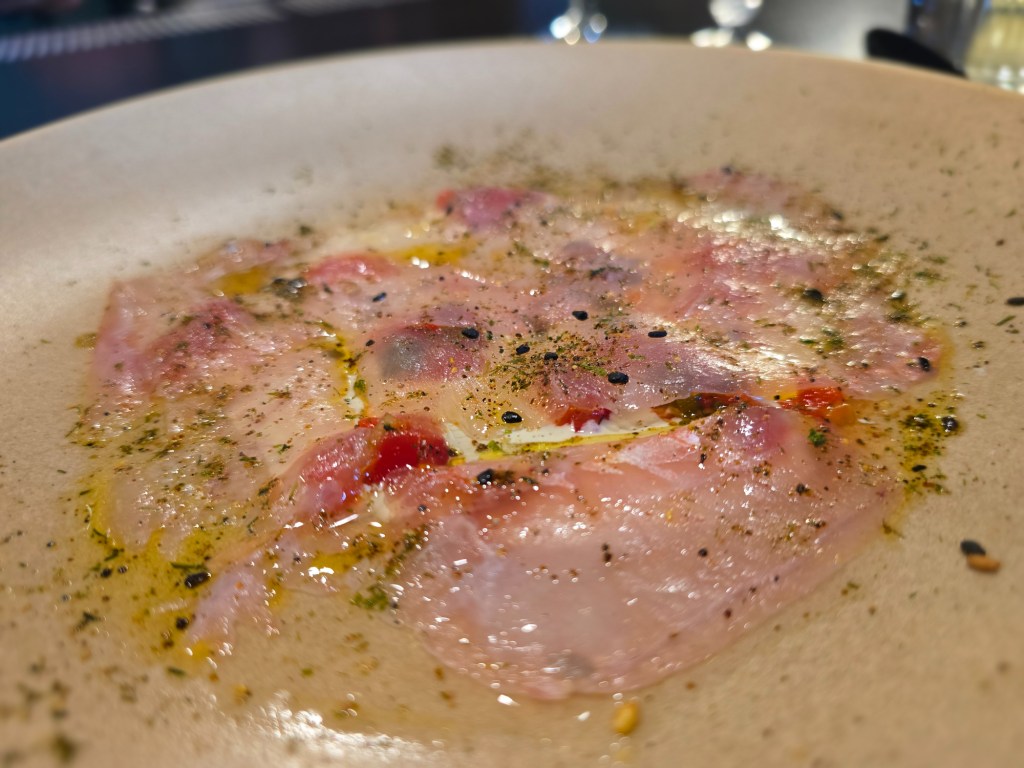 crudo dish