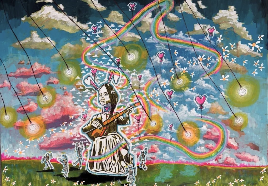 Colorful artwork by Vincent Cheap