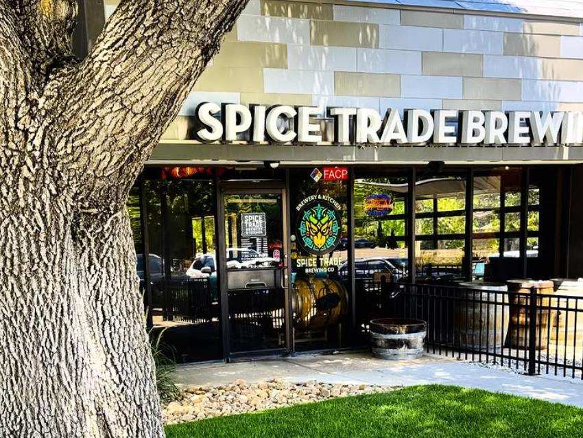 front of Spice Trade Brewing