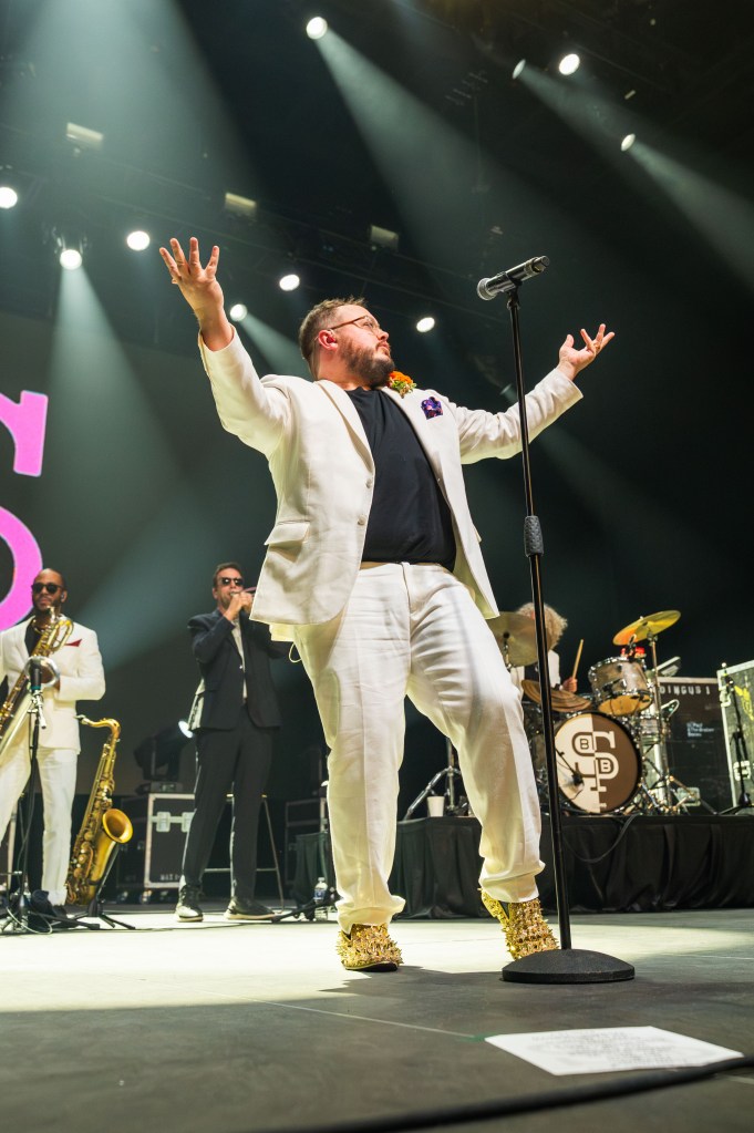 St. Paul & the Broken Bones performing at Mission Ballroom