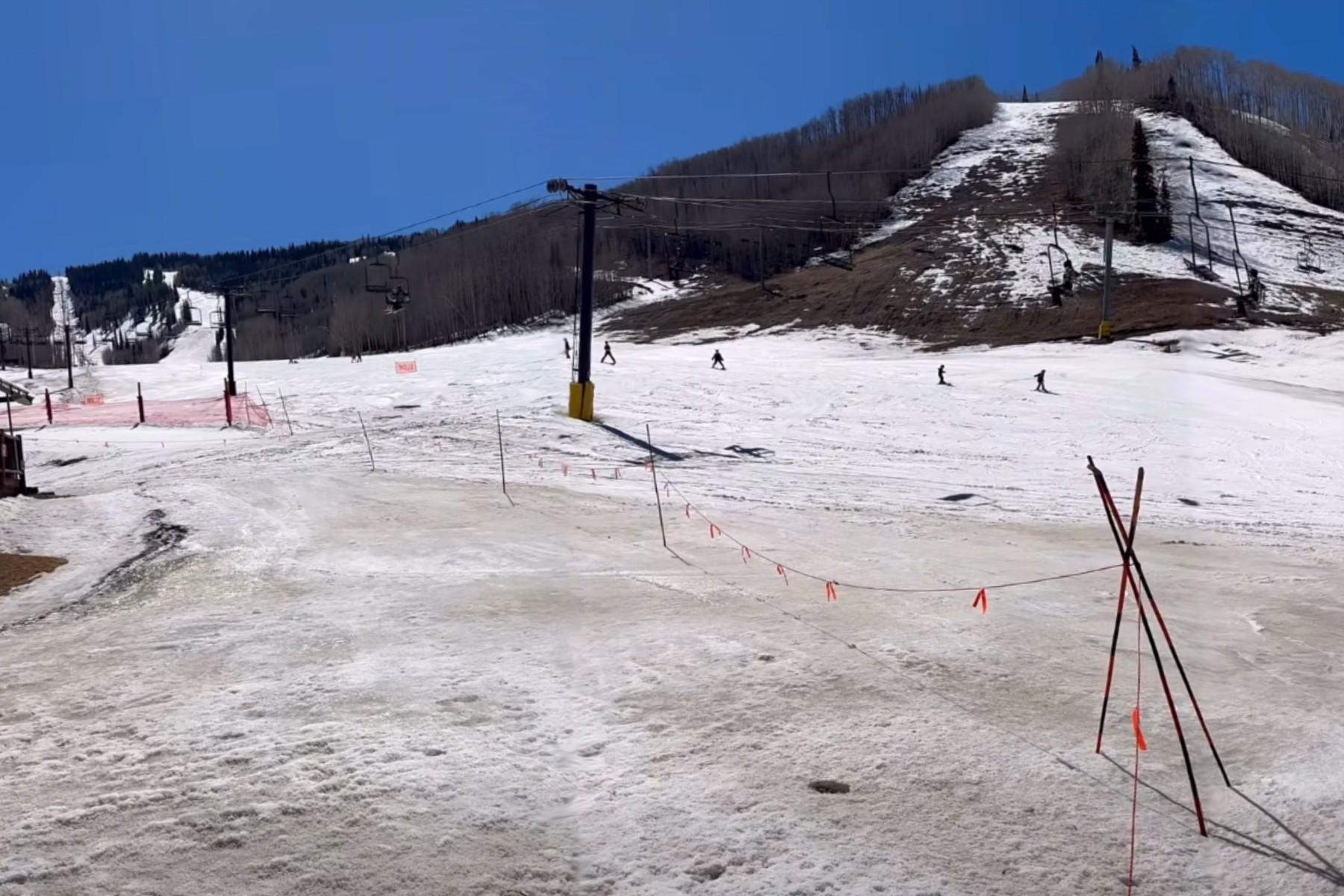 A ski run at Sunlight Mountain Resort in Glenwood Springs.