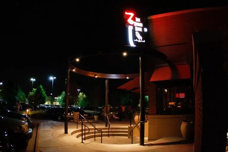 outside of music venue