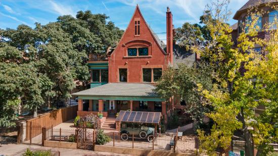 The peabody mansion on Grant Street in Denver
