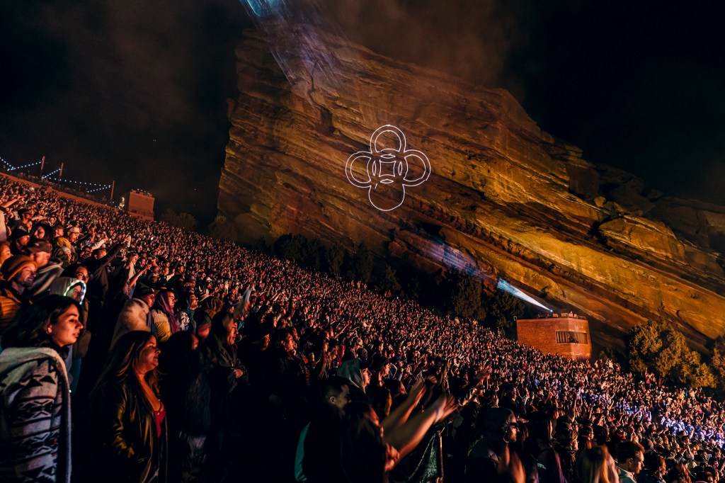Alesso performed live at Red Rocks in Morrison, Colorado, on April 25.