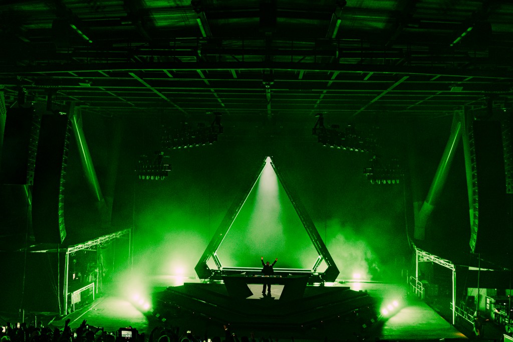 Alesso performed live at Red Rocks in Morrison, Colorado, on April 25.