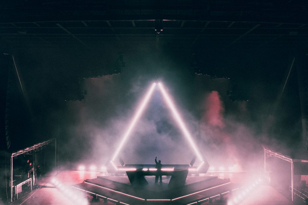 Alesso performed live at Red Rocks in Morrison, Colorado, on April 25.