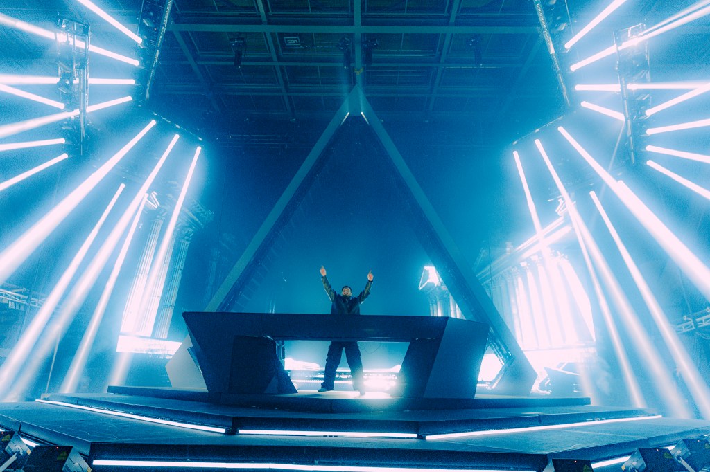 Alesso performed live at Red Rocks in Morrison, Colorado, on April 25.