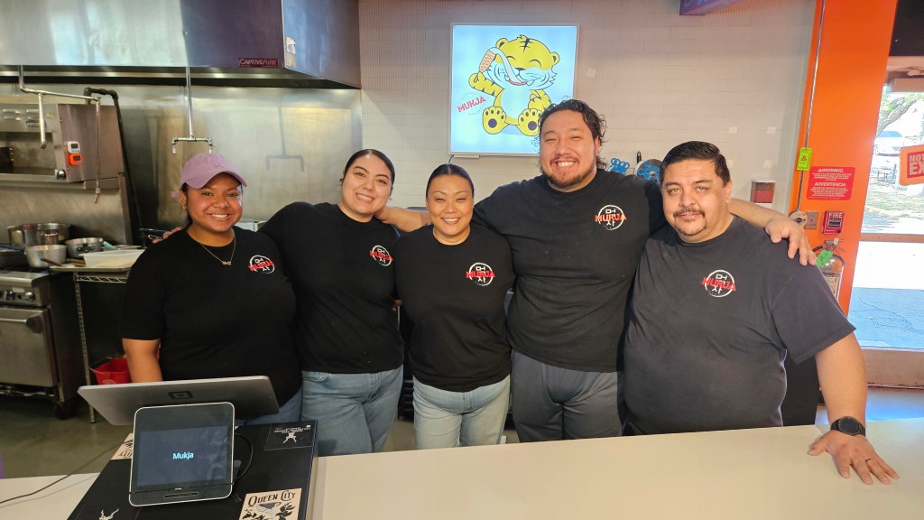 group of people posing