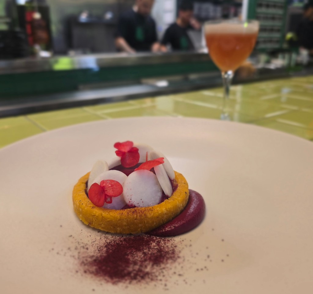 sope with mole rosa