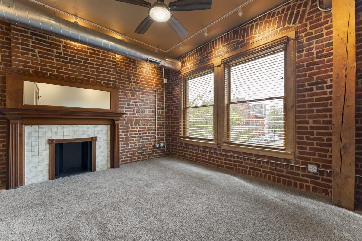 inside a newly renovated apartment in captiol hill, denver
