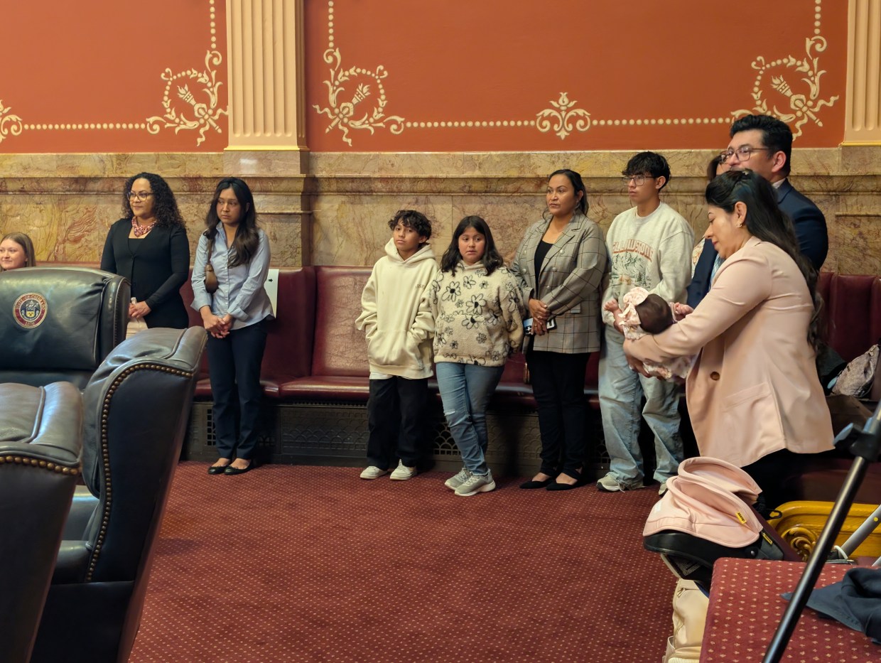 gathering at Capitol